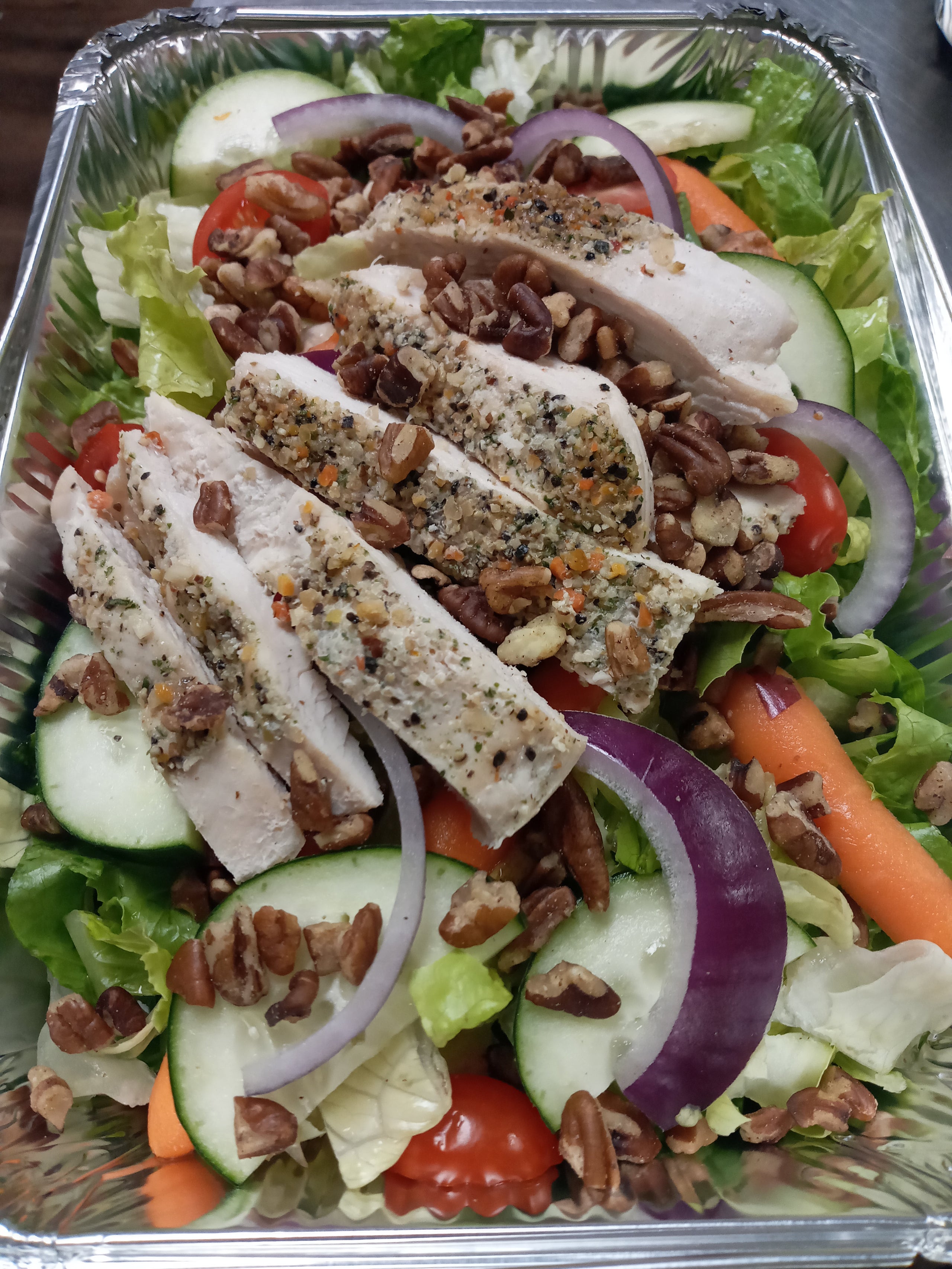 Brennan's Catering: Grilled Chicken Caesar Salad Boxed Lunch